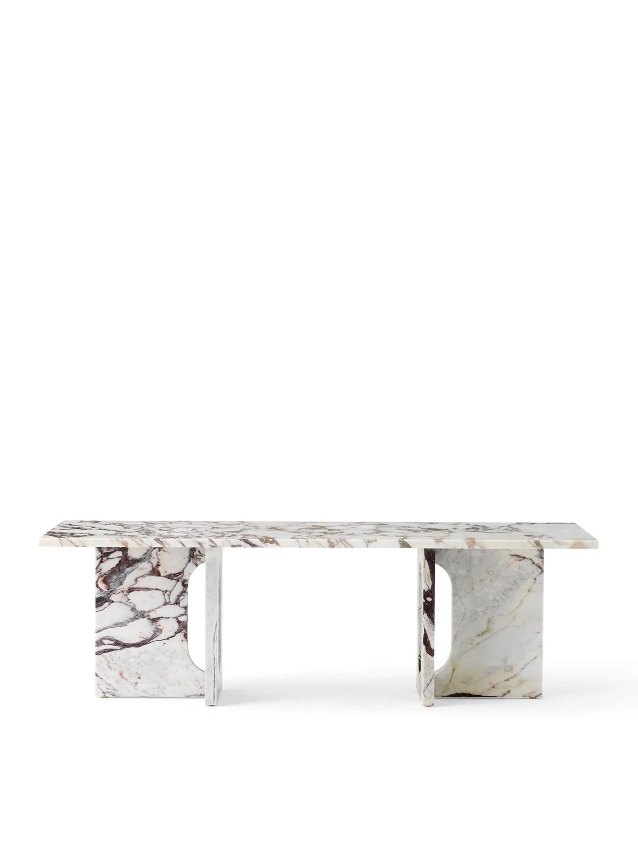 Audo Androgyne Lounge Table, Stone/Marble