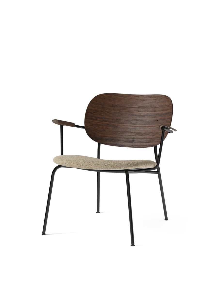 Audo Co Lounge Chair, Partially Upholstered