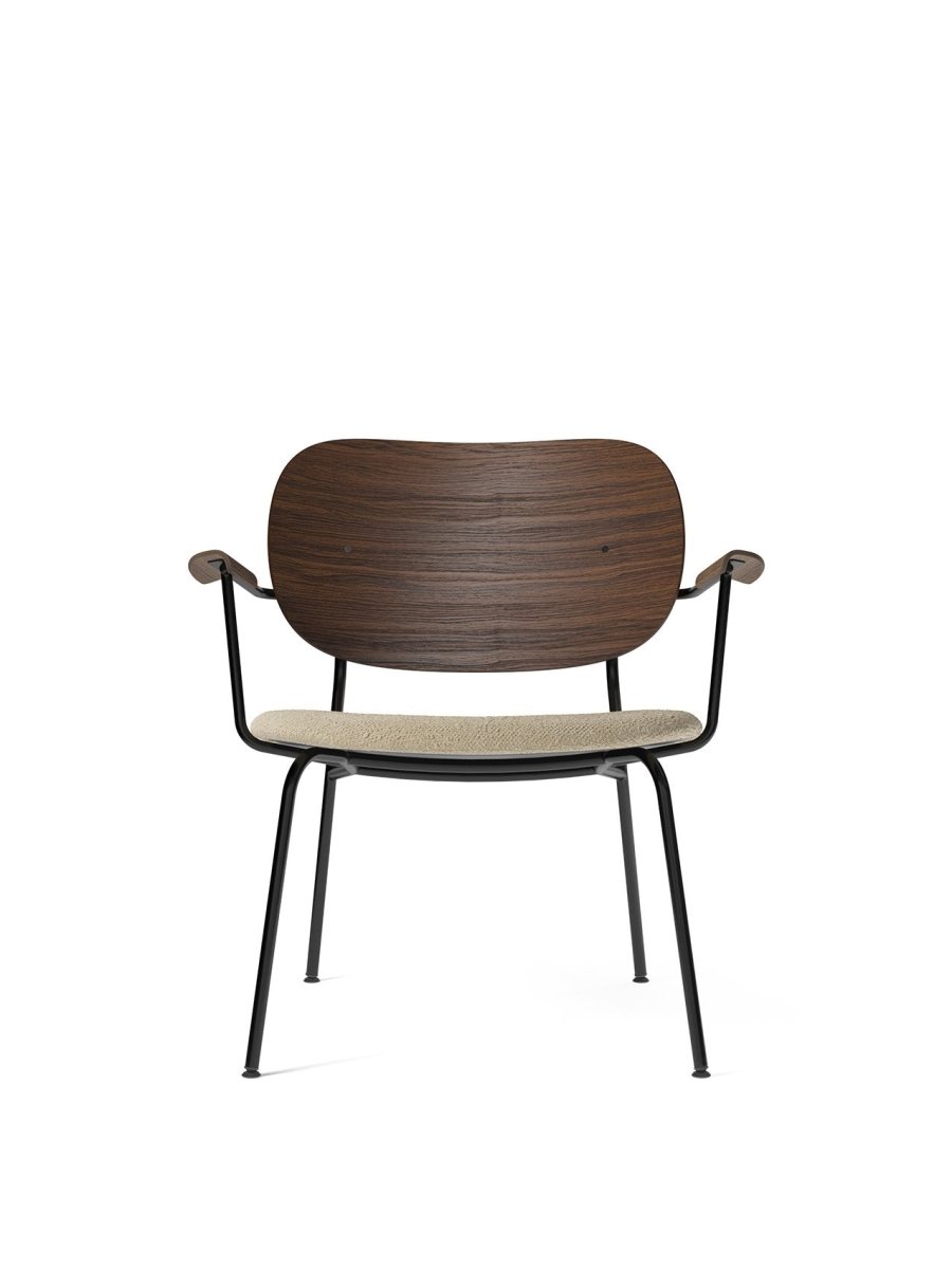 Audo Co Lounge Chair, Partially Upholstered