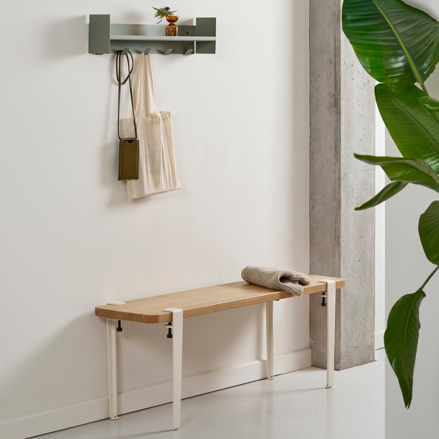 TIPTOE occasional bench 120x30cm - solid oak