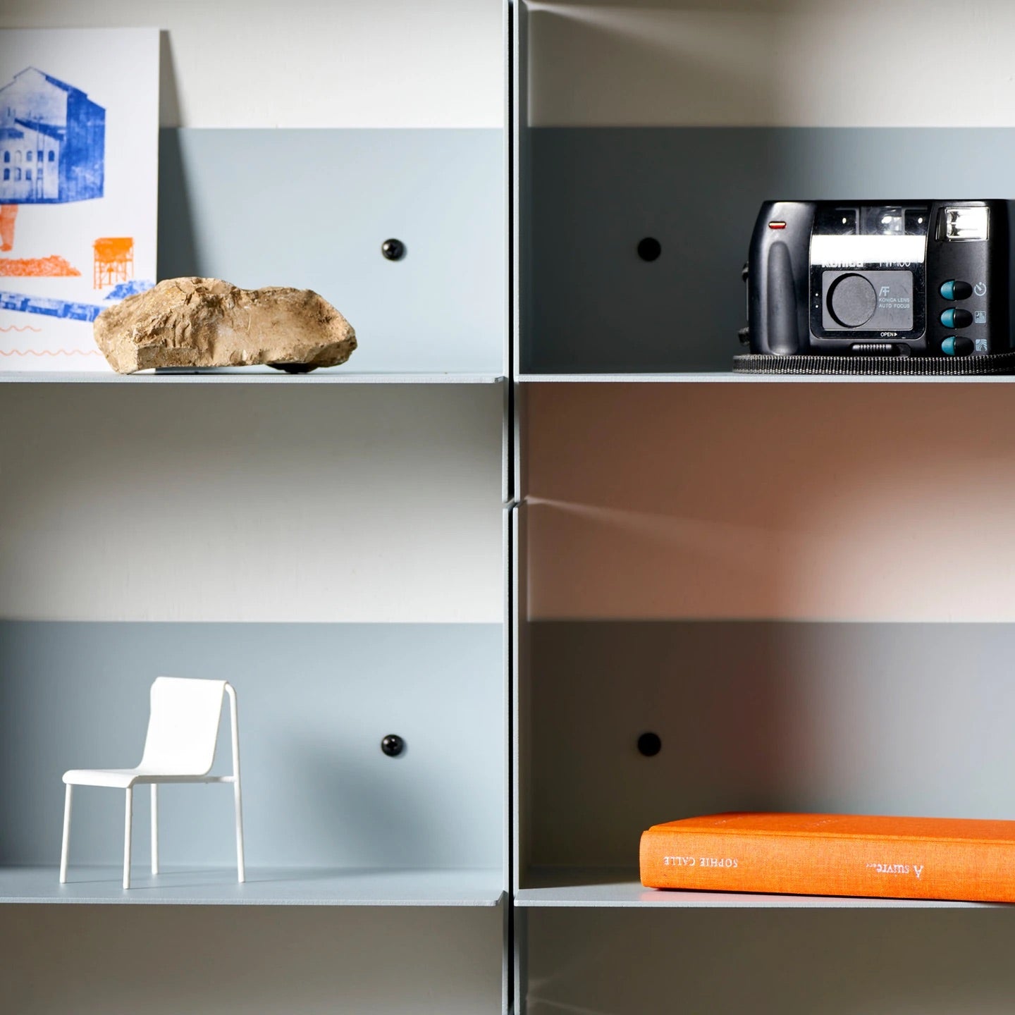 Tiptoe Pli Steel Wall Shelf - 30 to 60 cm