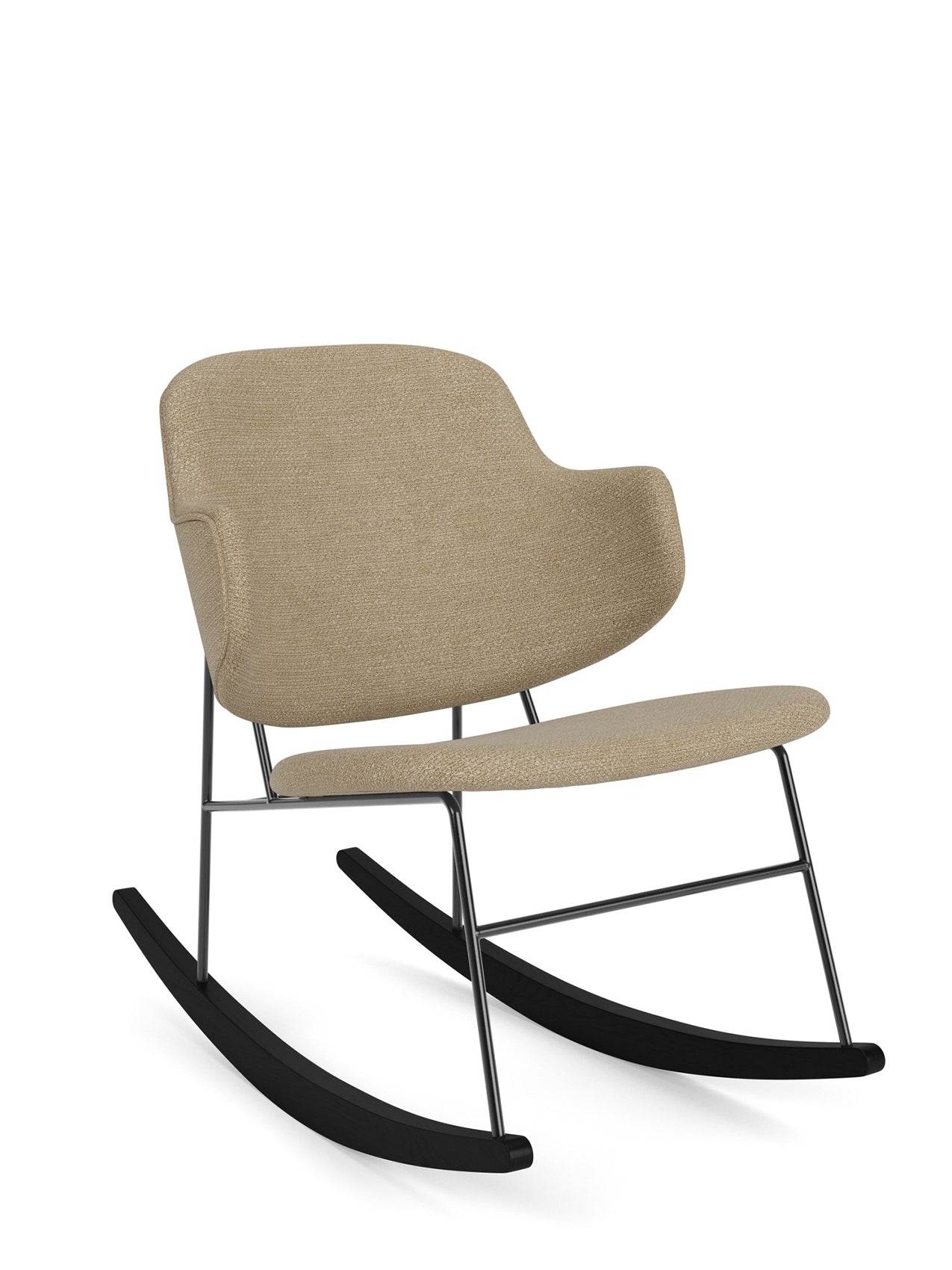 Audo The Penguin Rocking Chair, Fully Upholstered