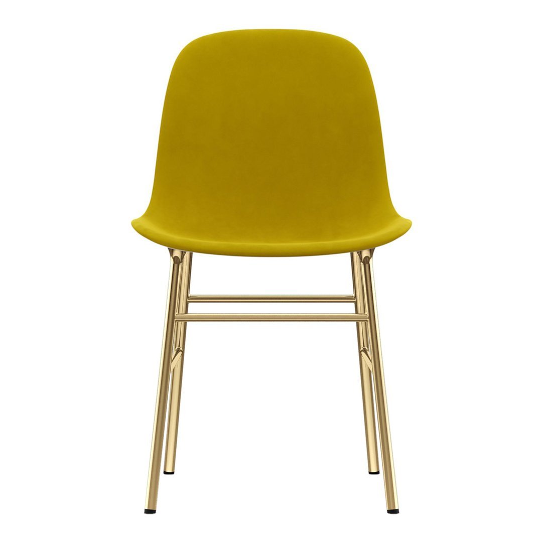 Normann Copenhagen Form Chair - Metal Legs - Upholstered