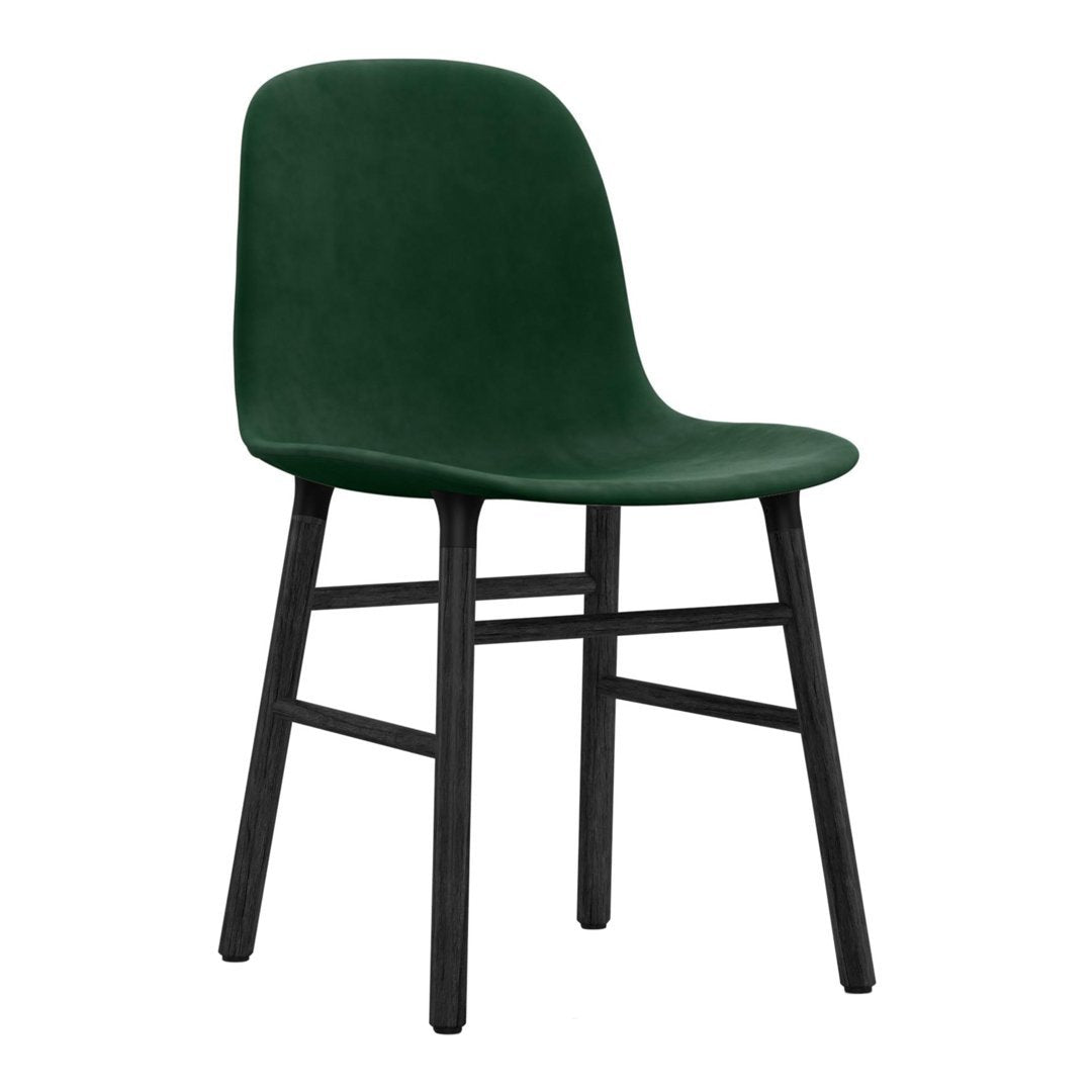 Normann Copenhagen Form Chair - Wood Legs - Upholstered