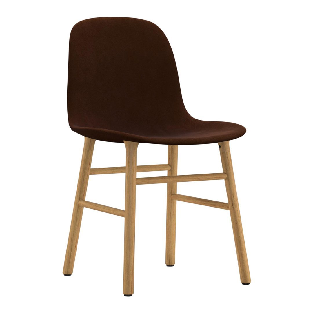 Normann Copenhagen Form Chair - Wood Legs - Upholstered