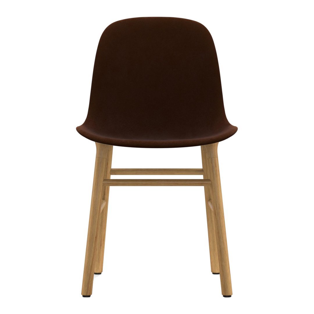 Normann Copenhagen Form Chair - Wood Legs - Upholstered