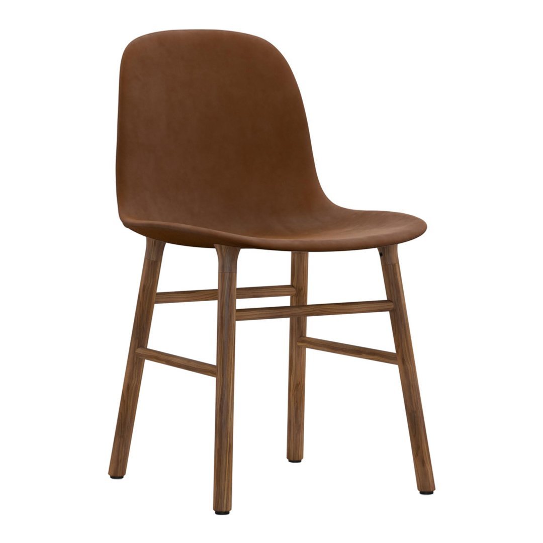Normann Copenhagen Form Chair - Wood Legs - Upholstered