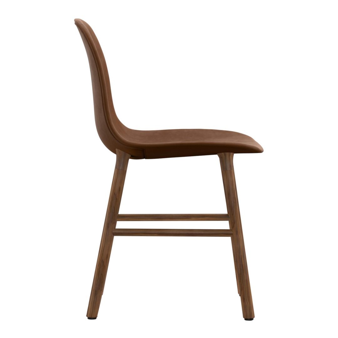 Normann Copenhagen Form Chair - Wood Legs - Upholstered