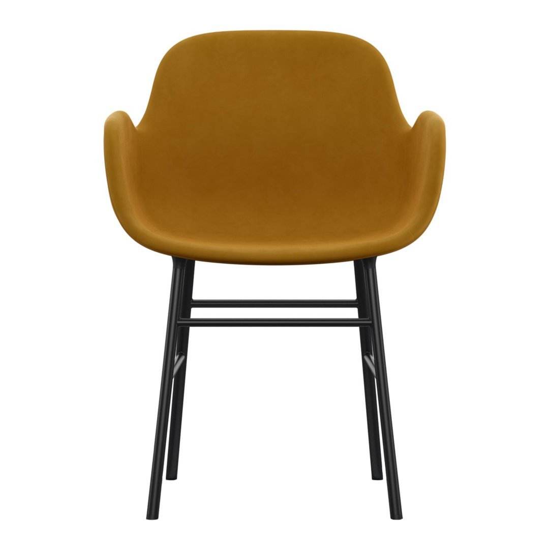 Normann Copenhagen Form Armchair - Metal Legs - Upholstered