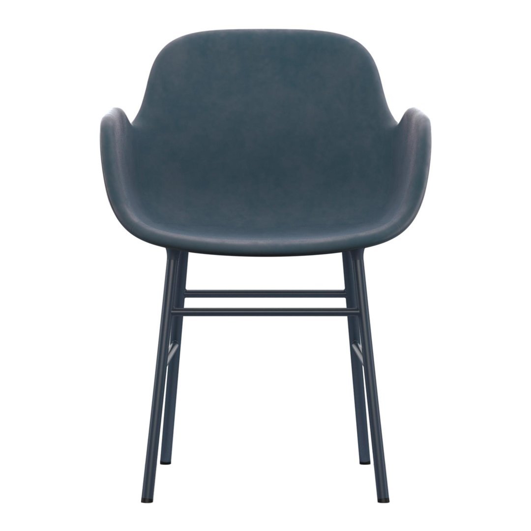 Normann Copenhagen Form Armchair - Metal Legs - Upholstered