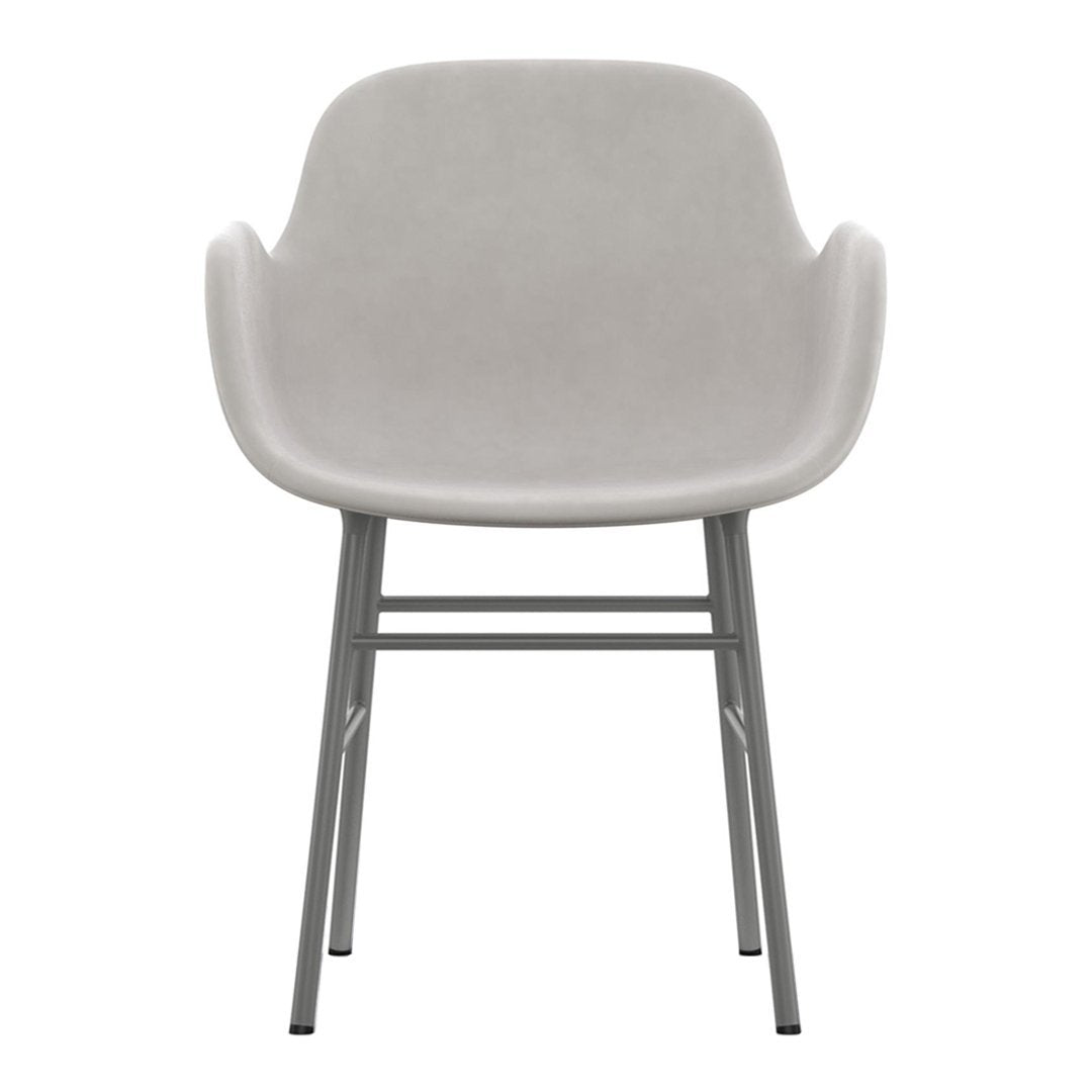 Normann Copenhagen Form Armchair - Metal Legs - Upholstered