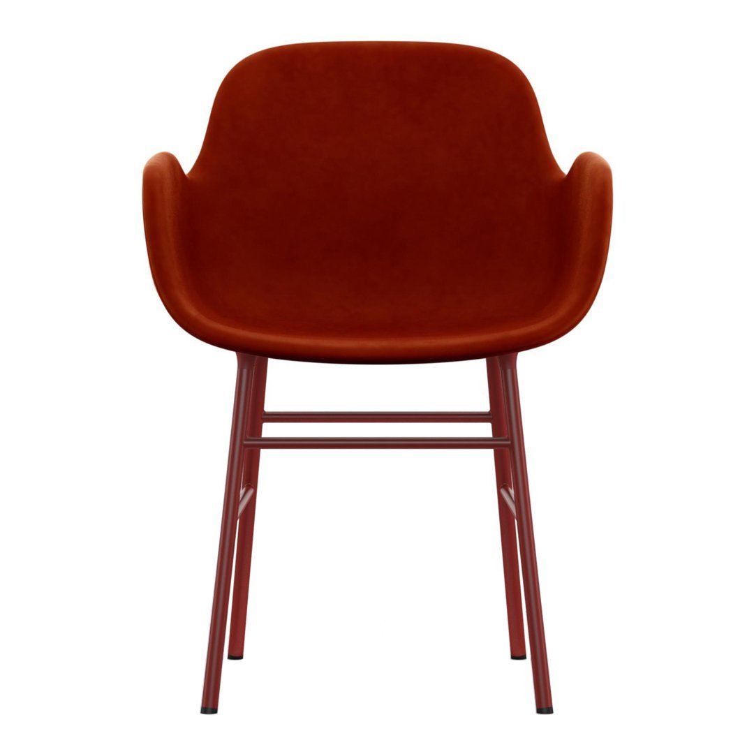 Normann Copenhagen Form Armchair - Metal Legs - Upholstered