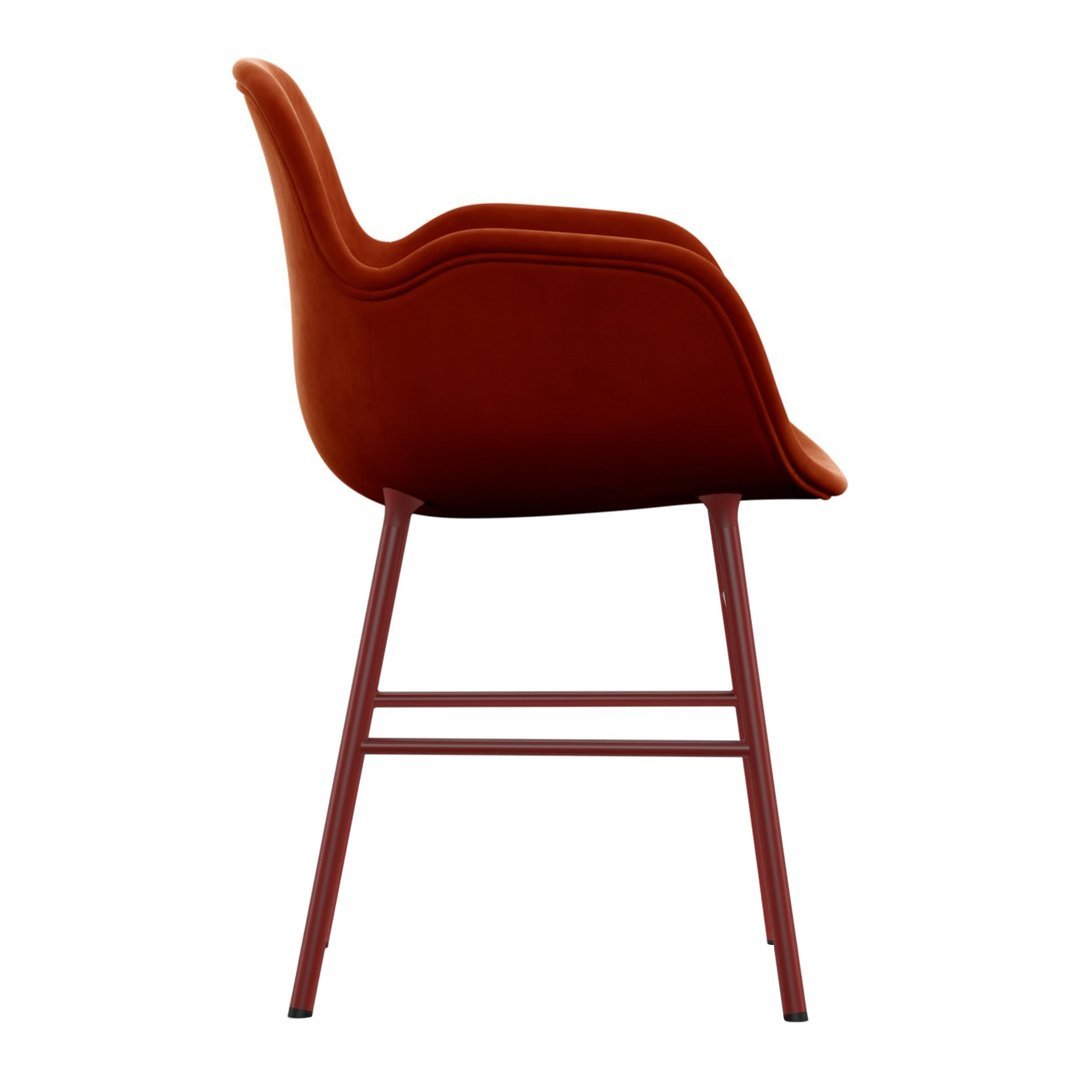 Normann Copenhagen Form Armchair - Metal Legs - Upholstered