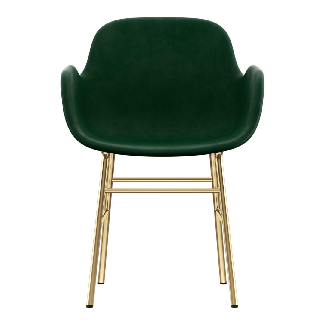Normann Copenhagen Form Armchair - Metal Legs - Upholstered