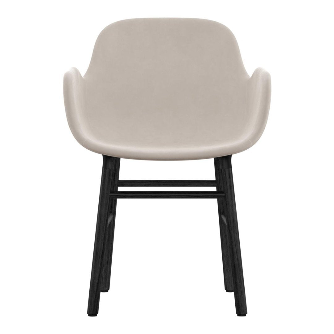 Normann Copenhagen Form Armchair - Wood Legs - Upholstered