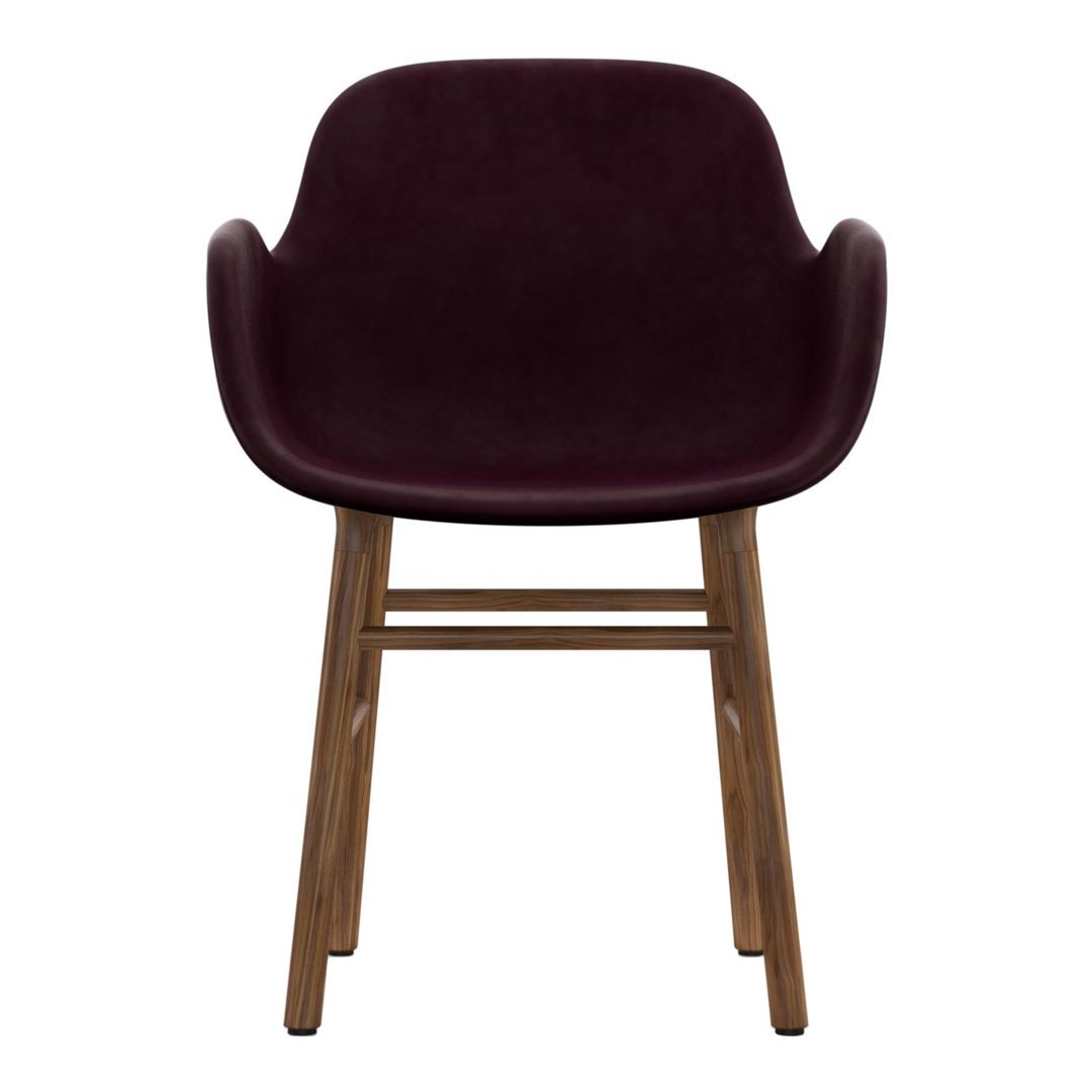 Normann Copenhagen Form Armchair - Wood Legs - Upholstered