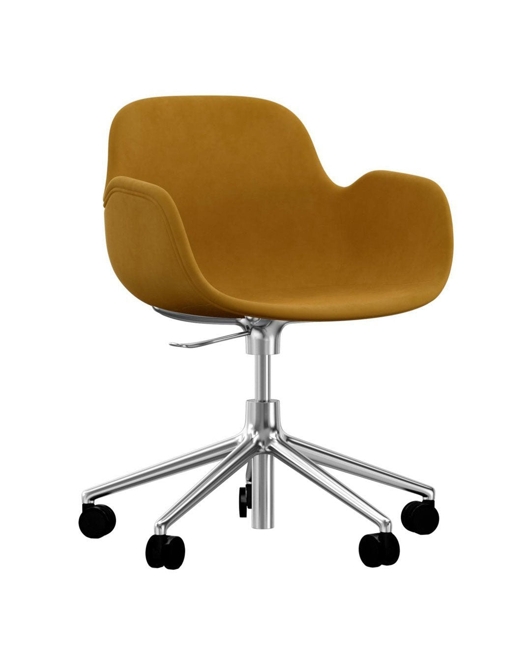 Normann Copenhagen Form Armchair - 5W Swivel Base w/ Gaslift - Upholstered