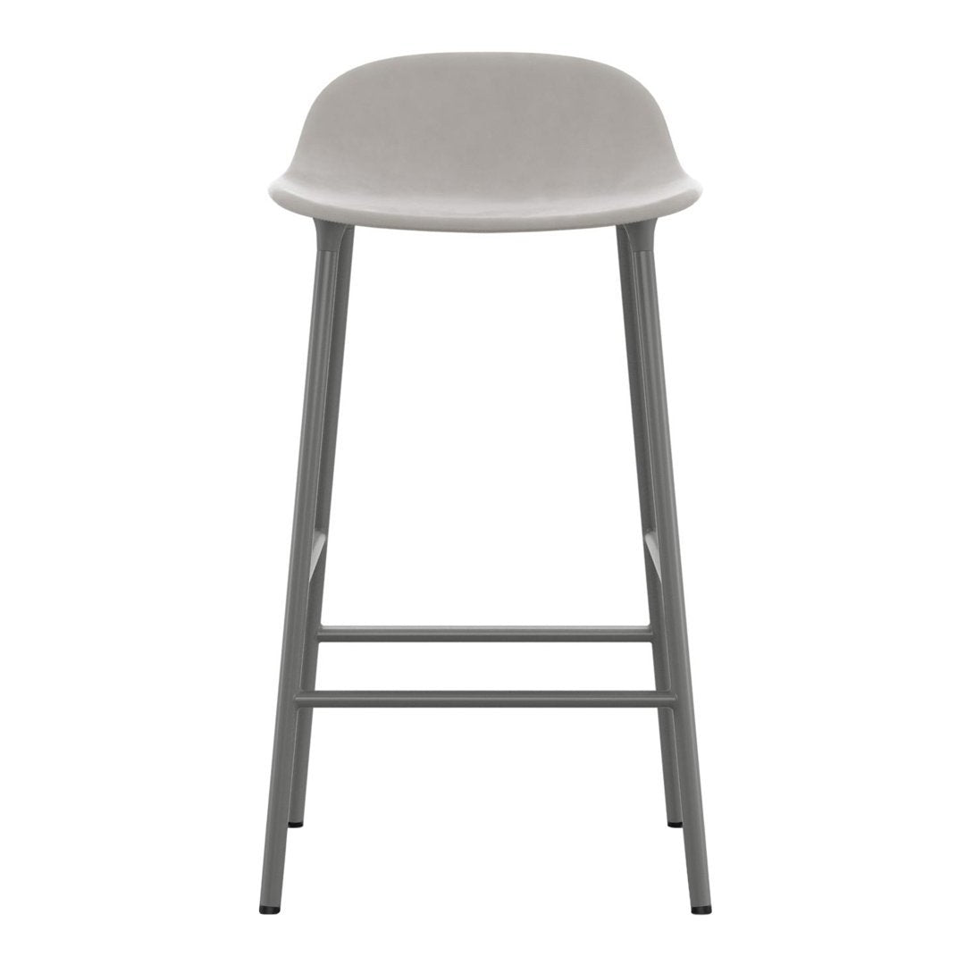 Normann Copenhagen Form Counter Stool - Metal Legs - Upholstered