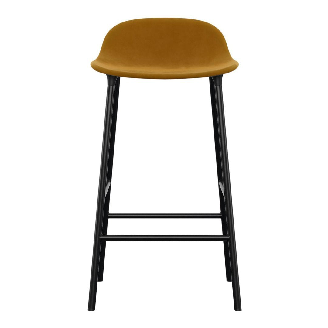 Normann Copenhagen Form Counter Stool - Metal Legs - Upholstered