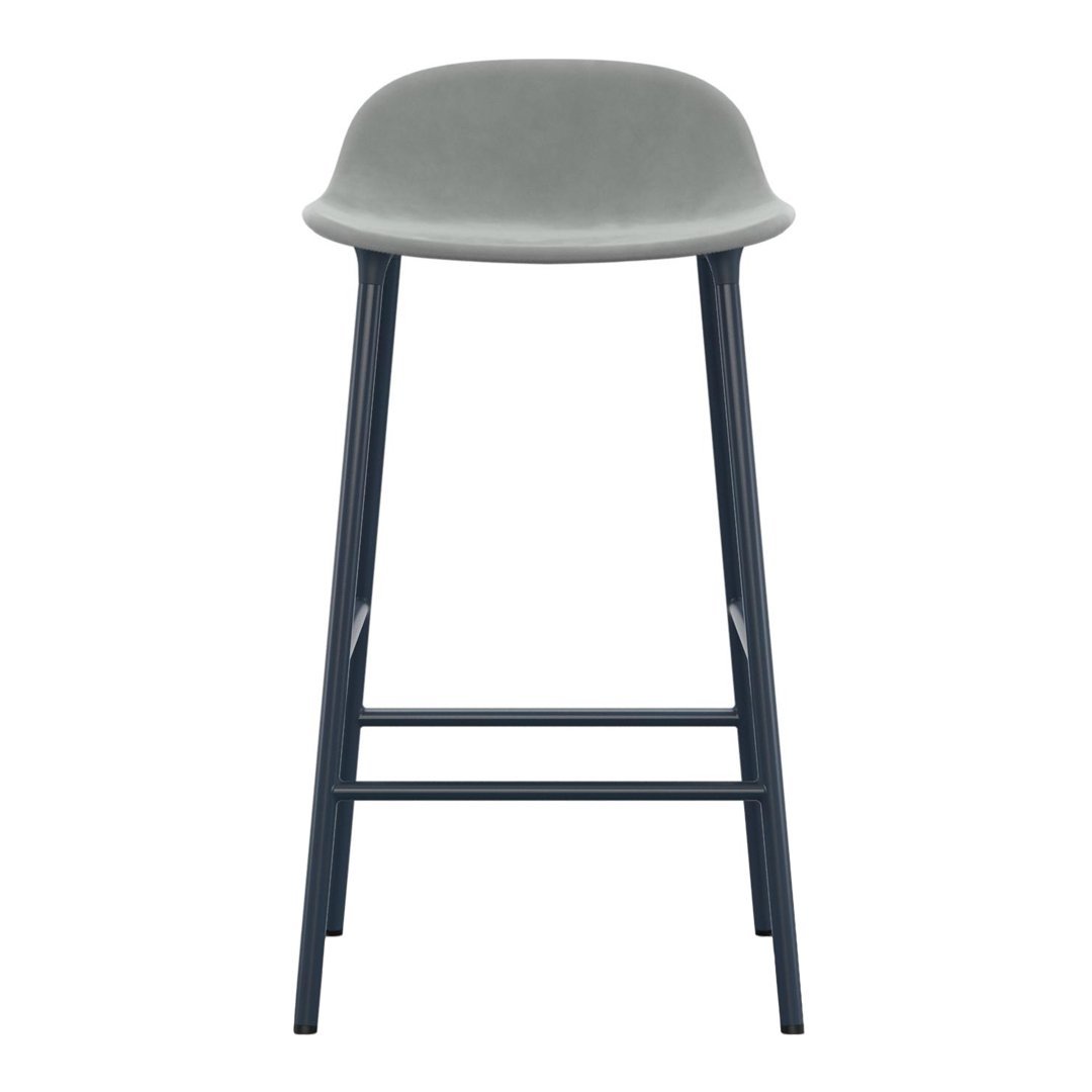 Normann Copenhagen Form Counter Stool - Metal Legs - Upholstered