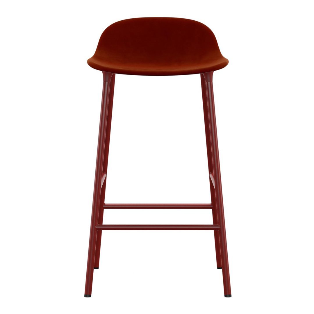 Normann Copenhagen Form Counter Stool - Metal Legs - Upholstered