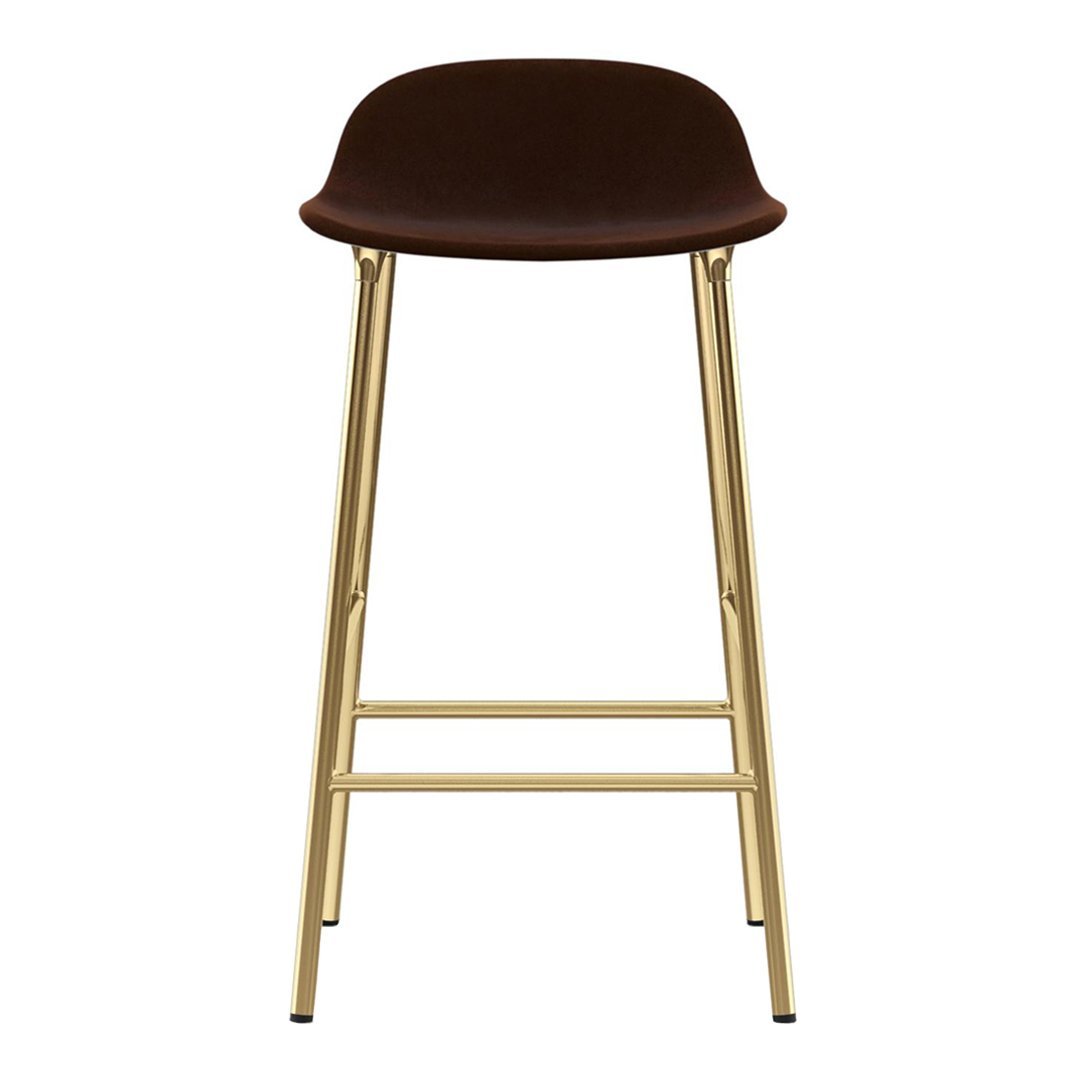 Normann Copenhagen Form Counter Stool - Metal Legs - Upholstered