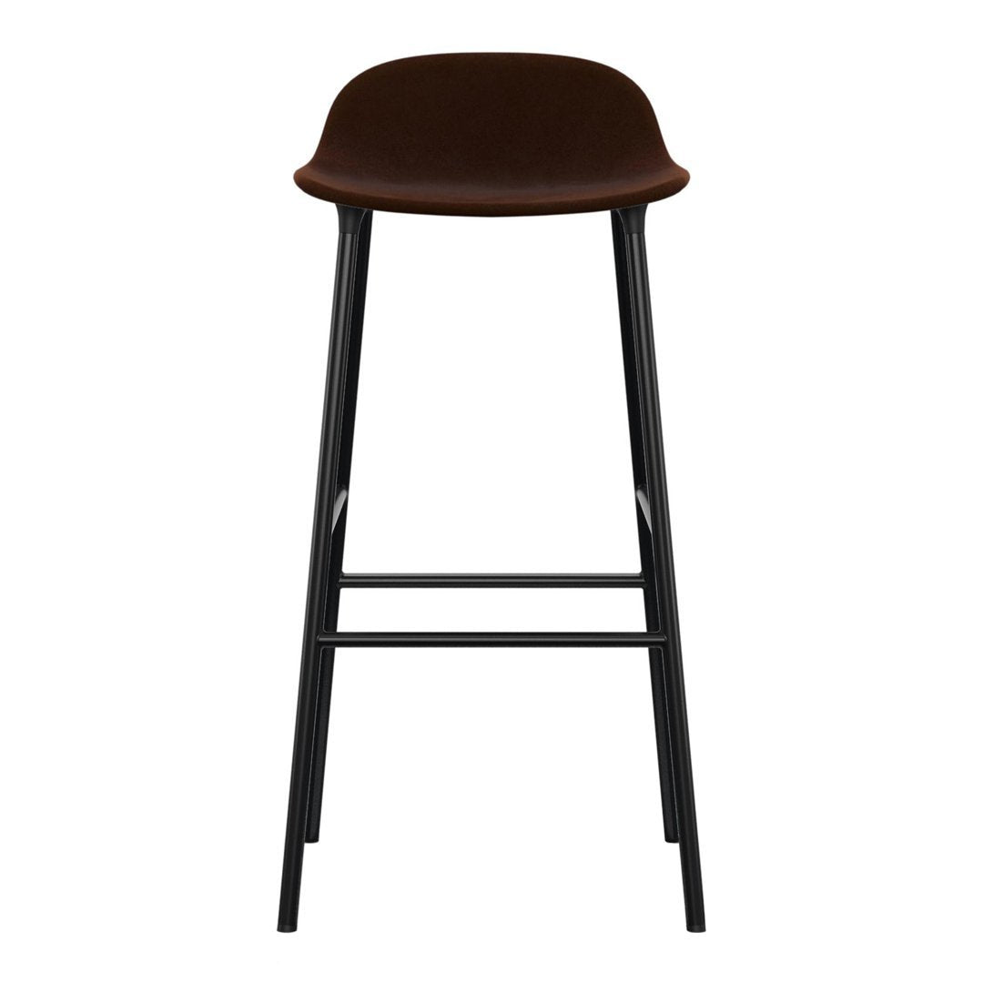 Normann Copenhagen Form Bar Stool - Metal Legs - Upholstered