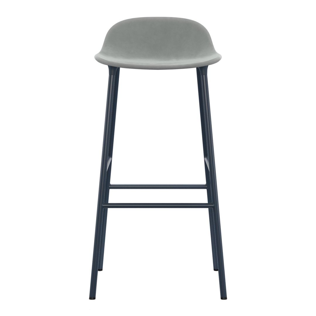 Normann Copenhagen Form Bar Stool - Metal Legs - Upholstered