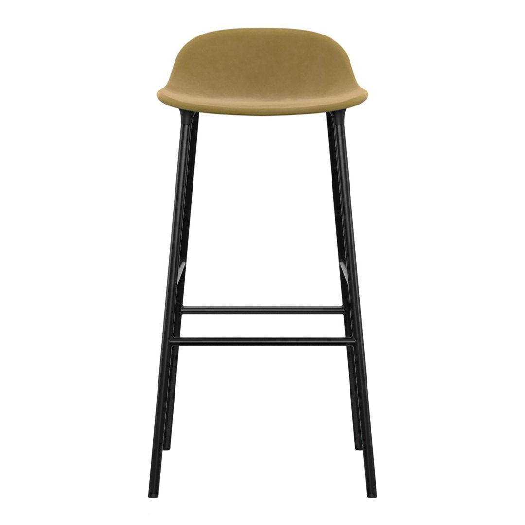 Normann Copenhagen Form Bar Stool - Metal Legs - Upholstered