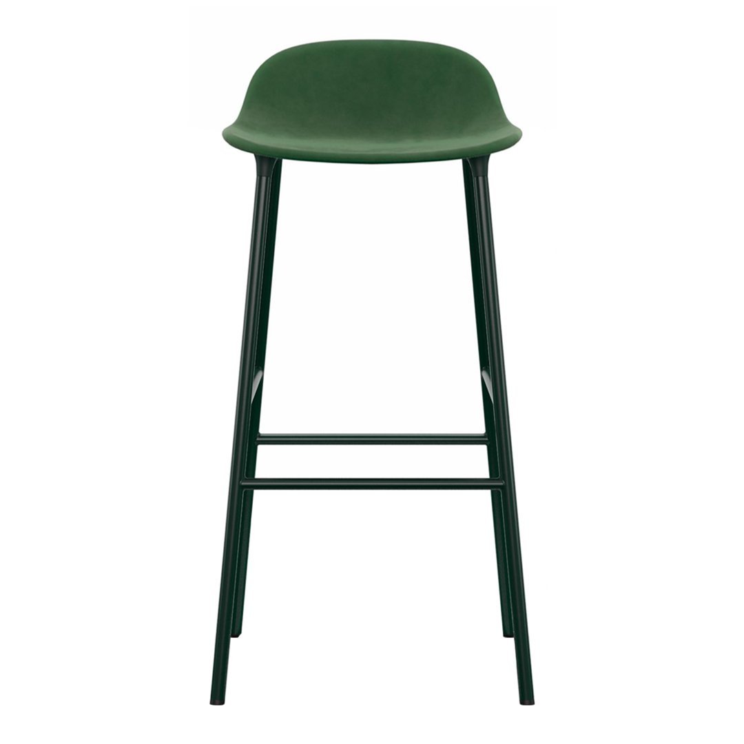 Normann Copenhagen Form Bar Stool - Metal Legs - Upholstered
