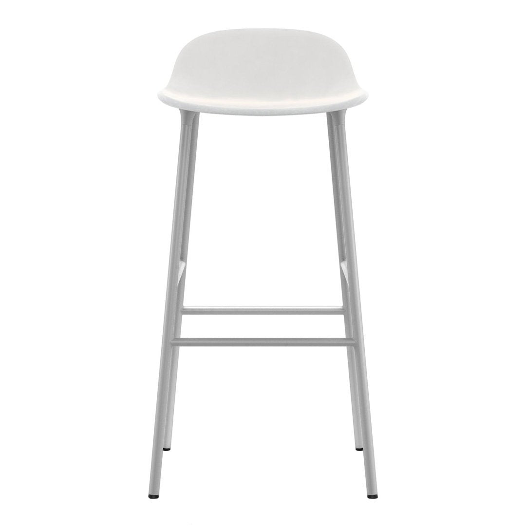 Normann Copenhagen Form Bar Stool - Metal Legs - Upholstered