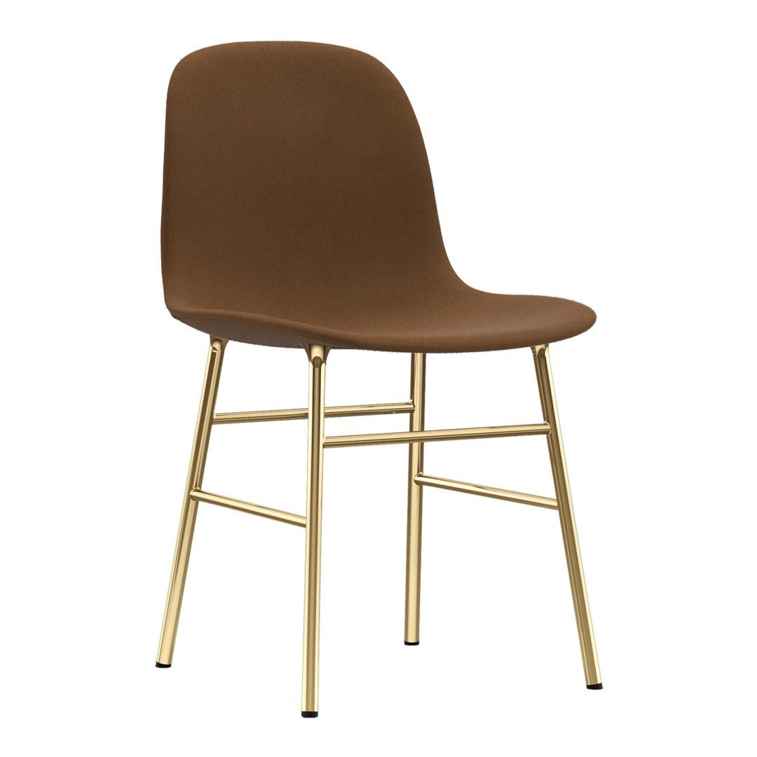 Normann Copenhagen Form Chair - Metal Legs - Upholstered