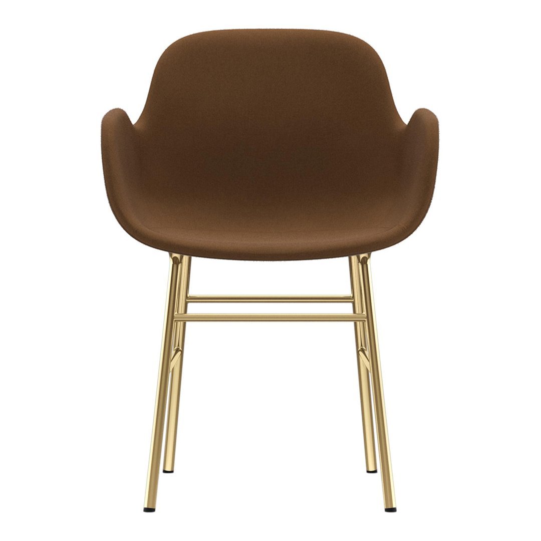 Normann Copenhagen Form Armchair - Metal Legs - Upholstered
