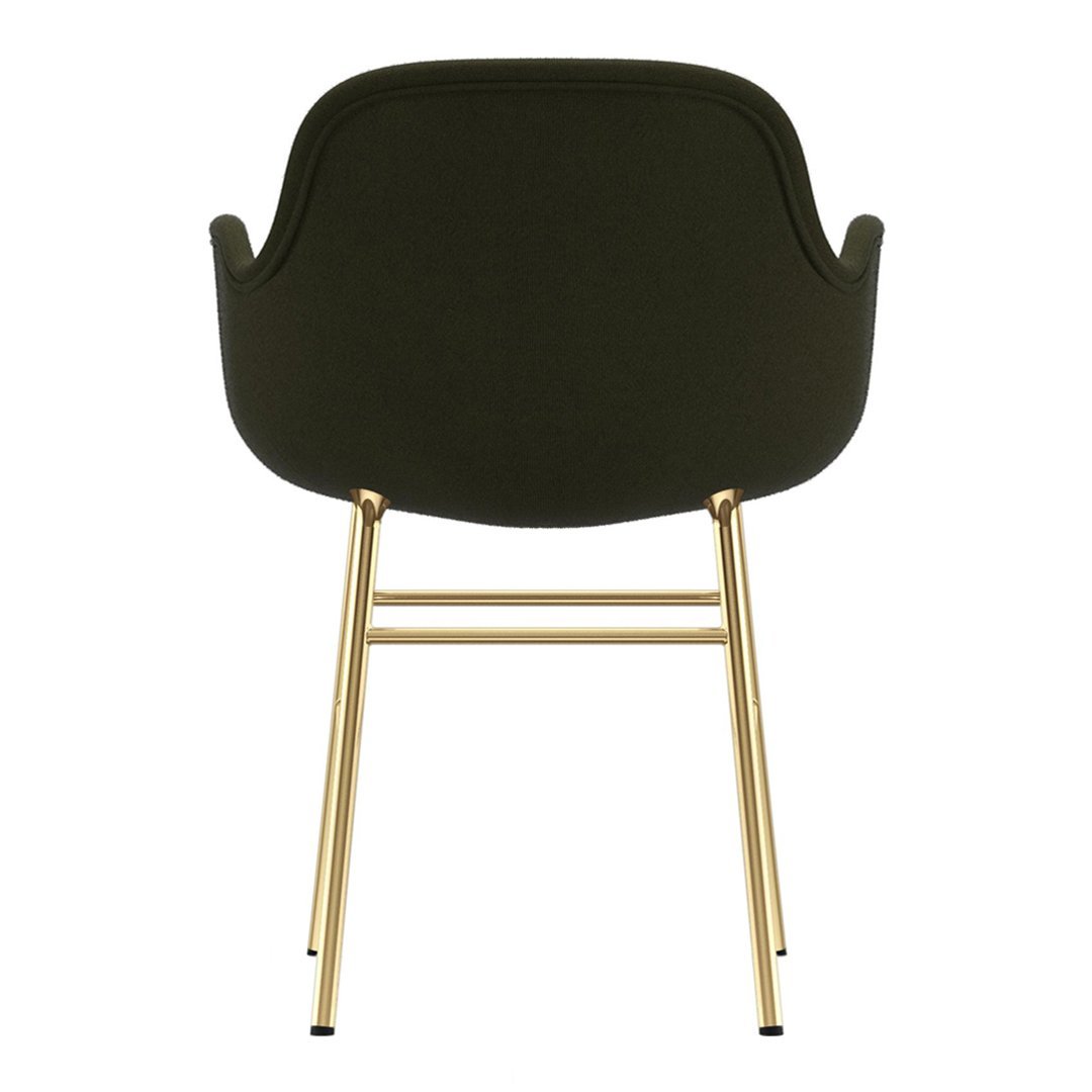 Normann Copenhagen Form Armchair - Metal Legs - Upholstered