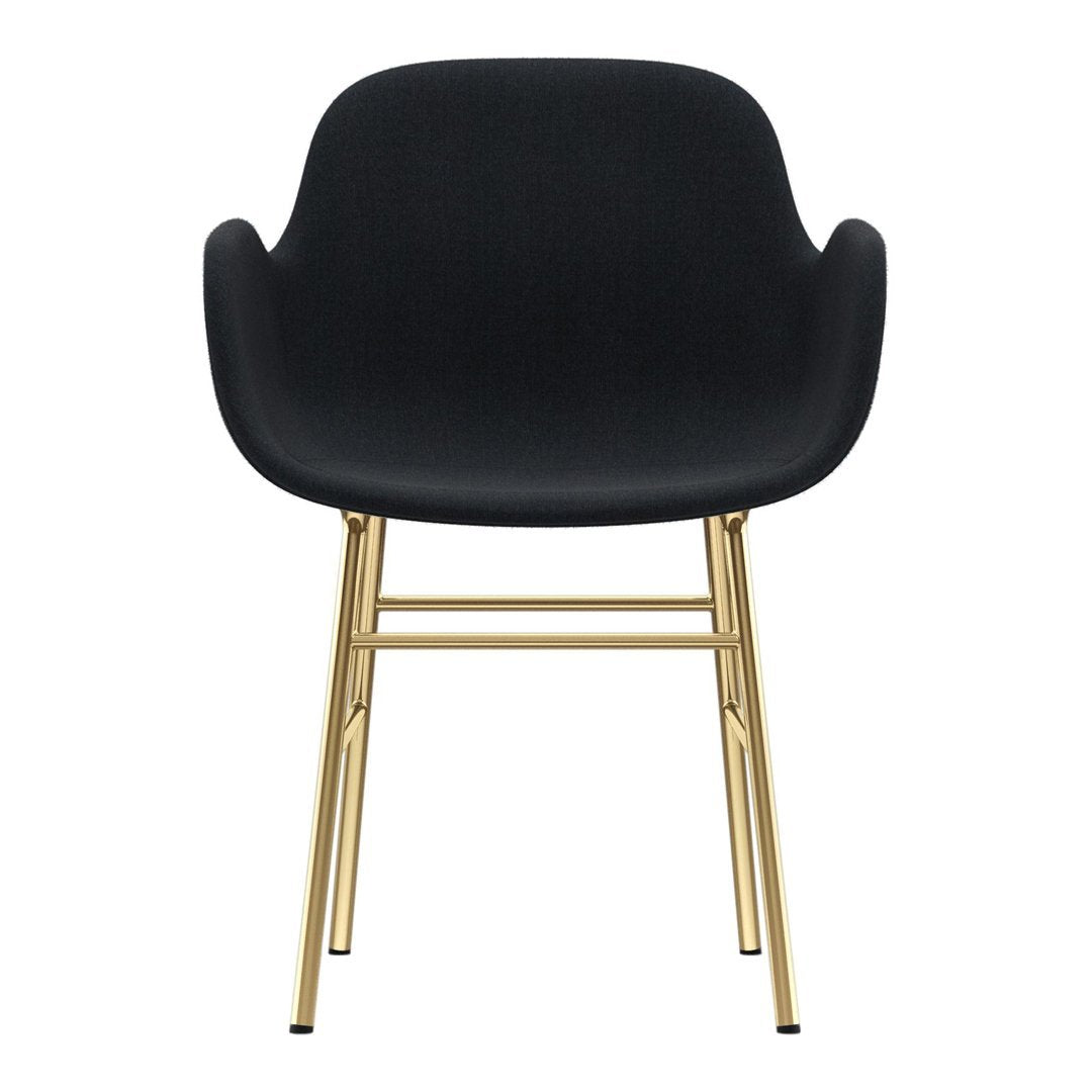 Normann Copenhagen Form Armchair - Metal Legs - Upholstered