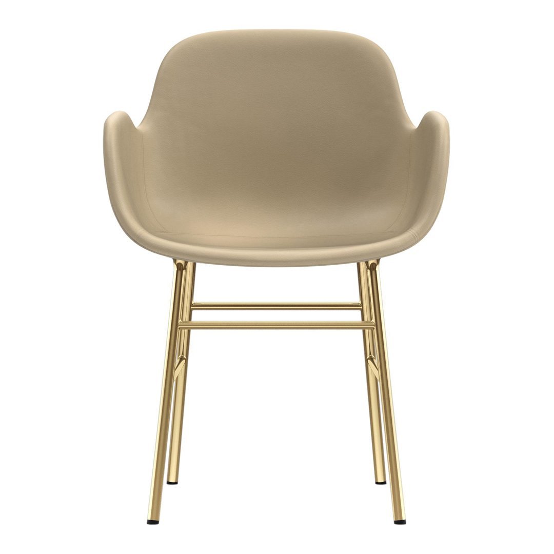 Normann Copenhagen Form Armchair - Metal Legs - Upholstered