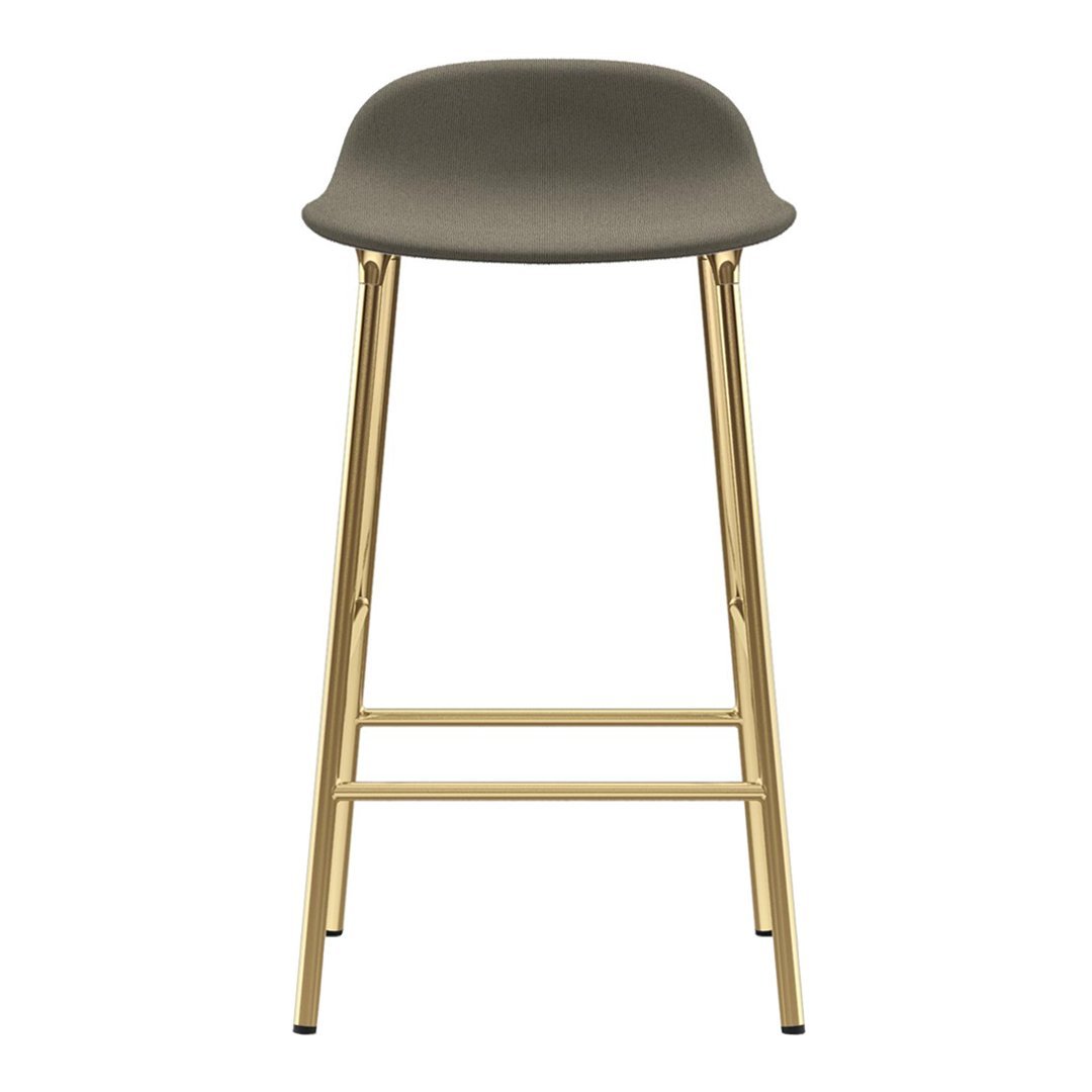 Normann Copenhagen Form Counter Stool - Metal Legs - Upholstered