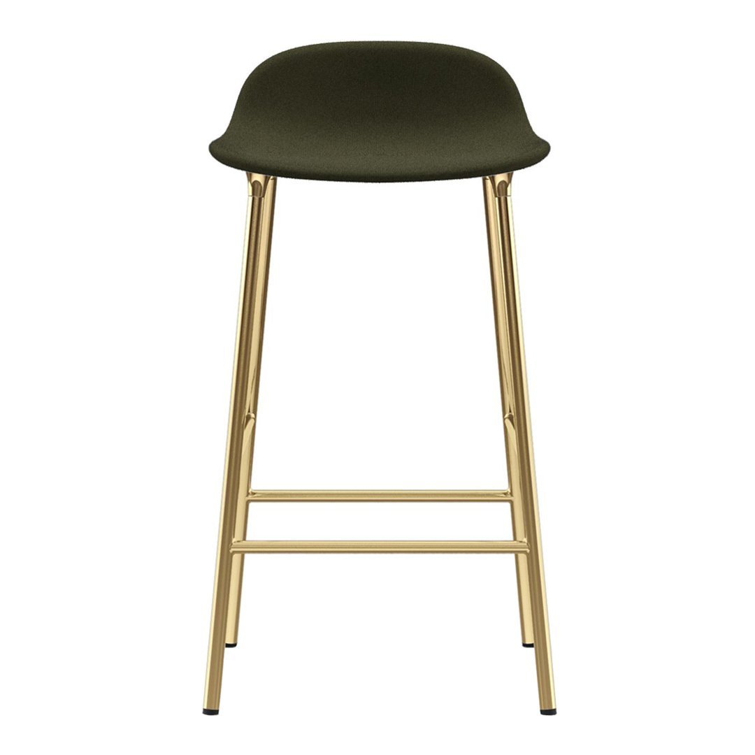 Normann Copenhagen Form Counter Stool - Metal Legs - Upholstered