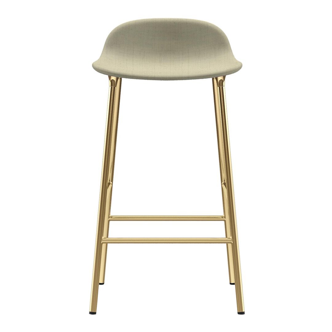 Normann Copenhagen Form Counter Stool - Metal Legs - Upholstered