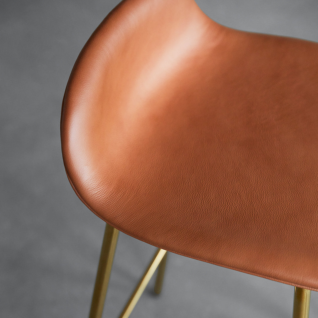 Normann Copenhagen Form Counter Stool - Metal Legs - Upholstered