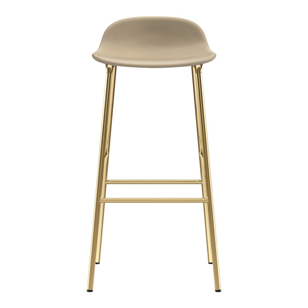 Normann Copenhagen Form Bar Stool - Metal Legs - Upholstered