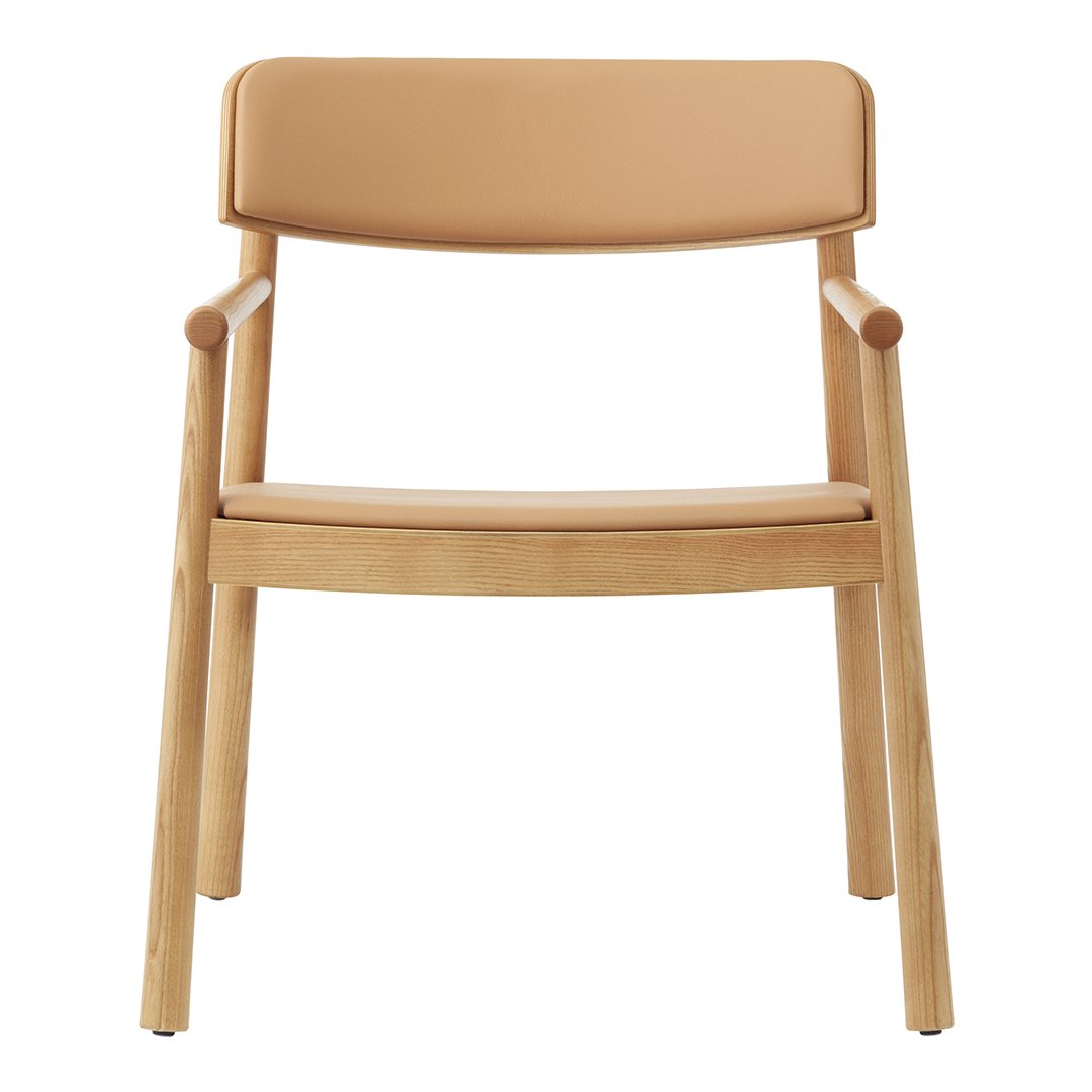 Normann Copenhagen Timb Lounge Armchair - Front Upholstered
