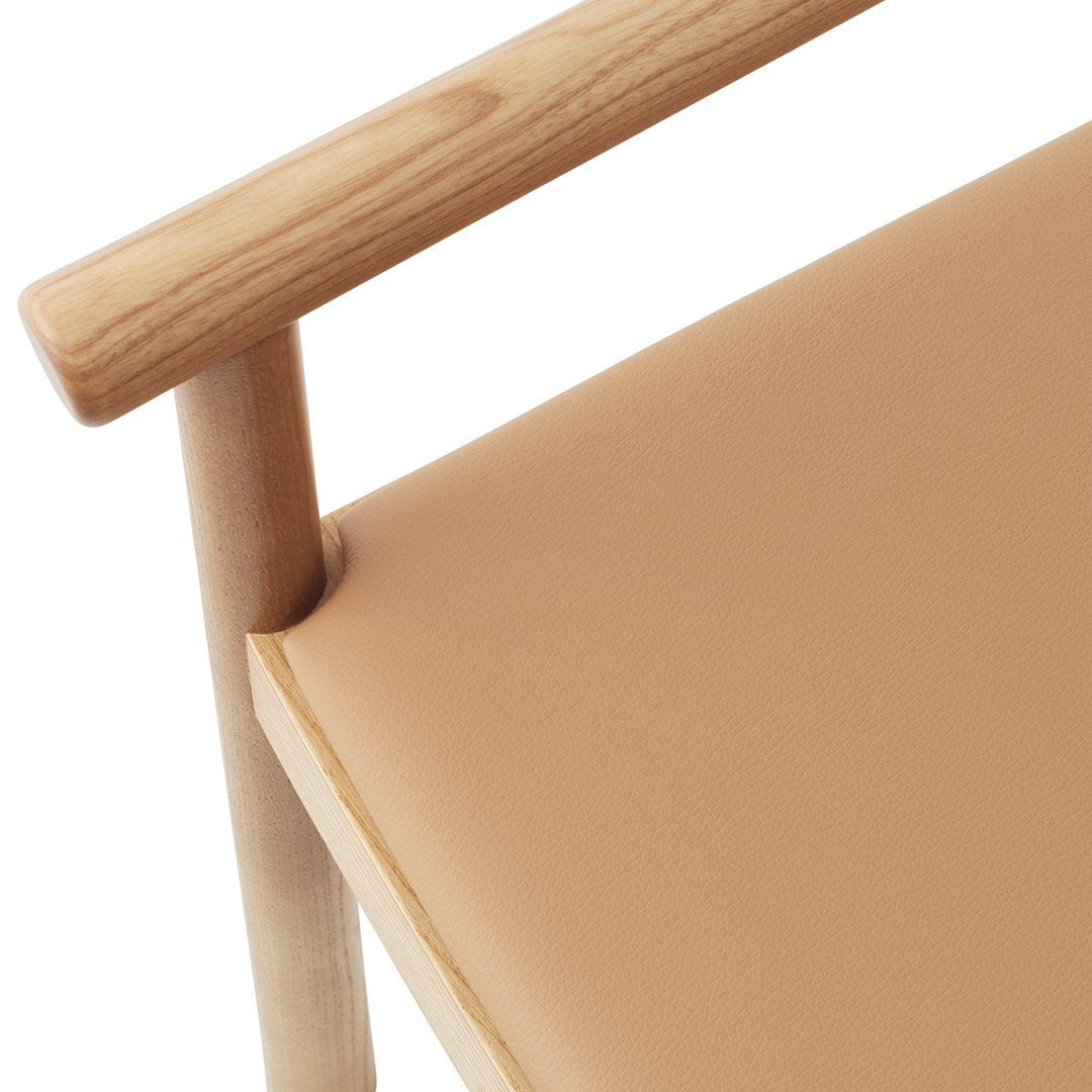 Normann Copenhagen Timb Lounge Armchair - Front Upholstered