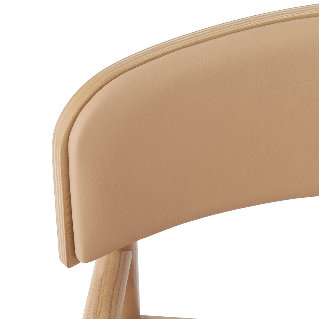 Normann Copenhagen Timb Lounge Armchair - Front Upholstered