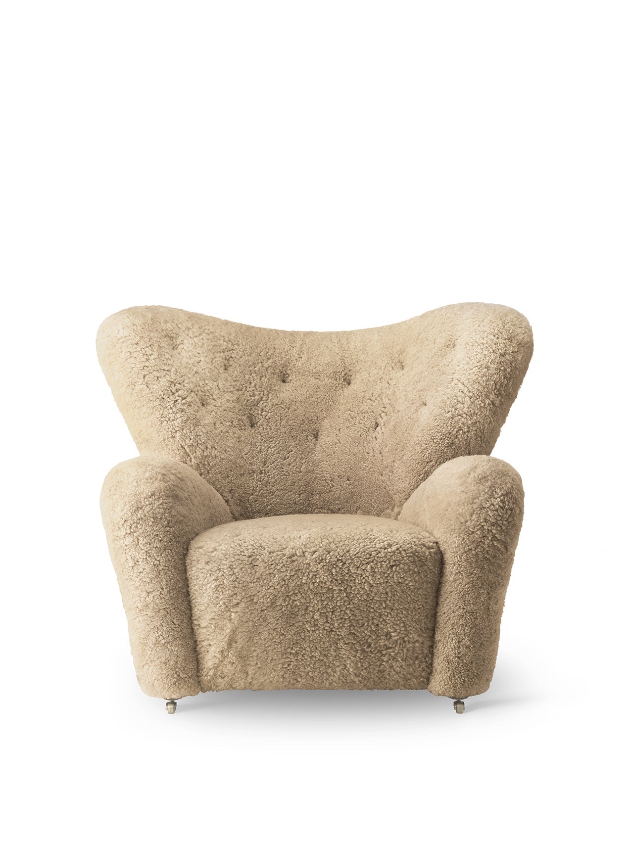 Audo The Tired Man Lounge Chair, Sheepskin