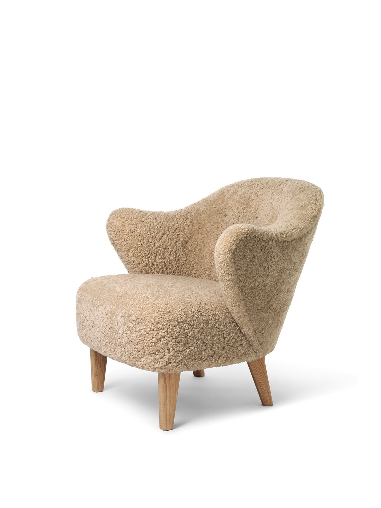 Audo Ingeborg Lounge Chair, Sheepskin