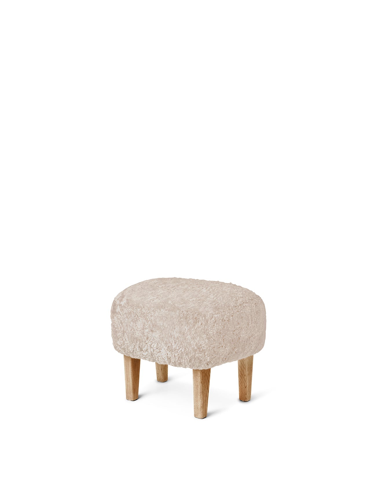 Audo Ingeborg Ottoman, Sheepskin