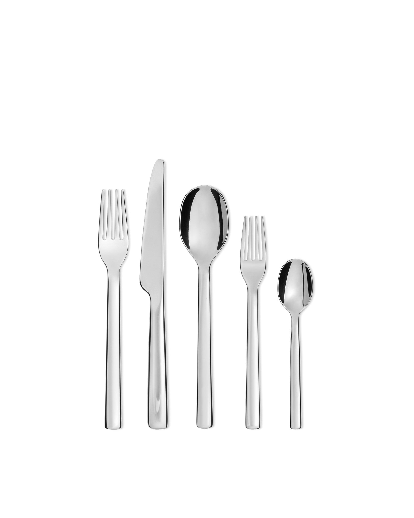 Alessi Ovale Cutlery Set 5 Pieces