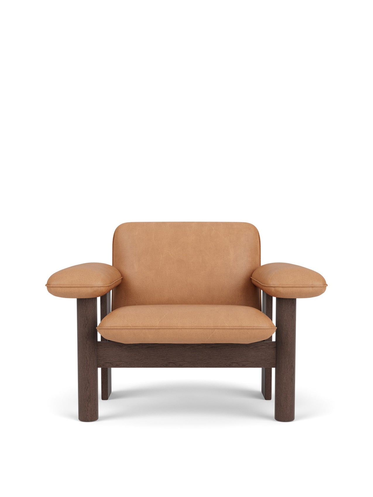 Audo Brasilia Lounge Chair, Low Back, Textile