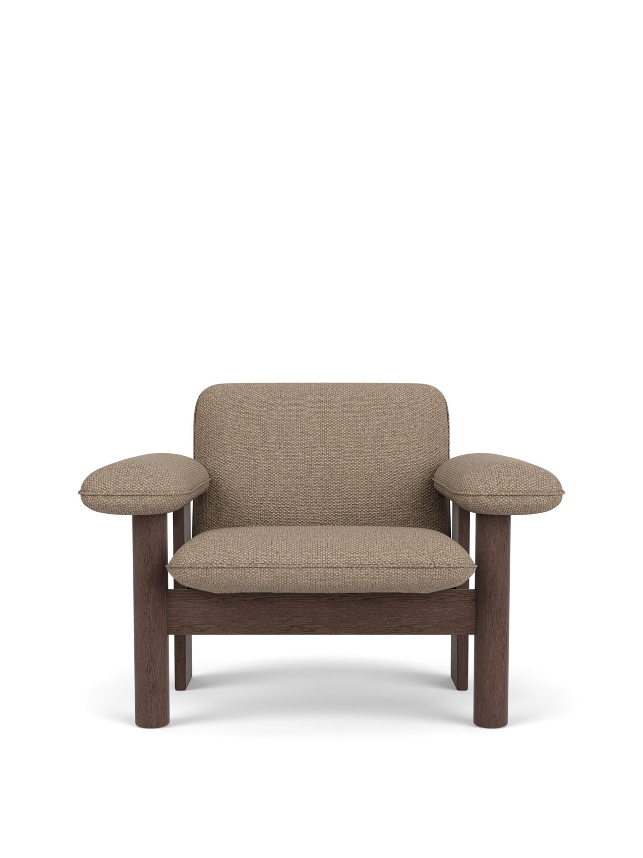 Audo Brasilia Lounge Chair, Low Back, Textile